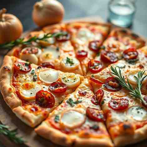 Crispy Thin Sliced Pizza - German Flammkuchen Recipe!